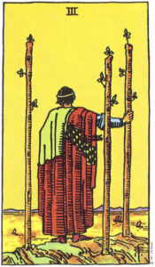 Three of Wands Card