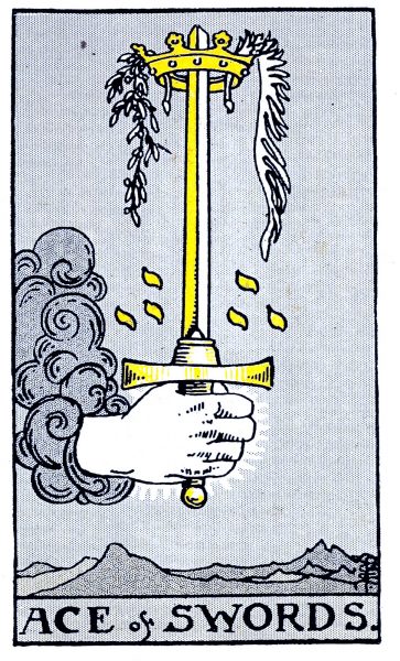 Ace of Swords Tarot card