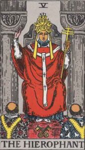 The Hierophant Tarot Card