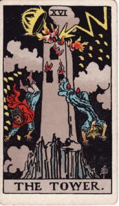 The Tower Tarot Card